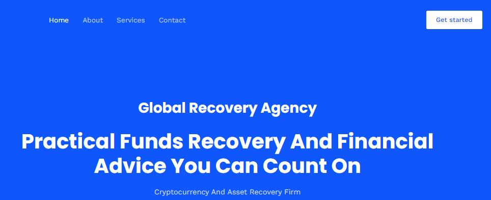 GLOBAL RECOVERY AGENCY REVIEW